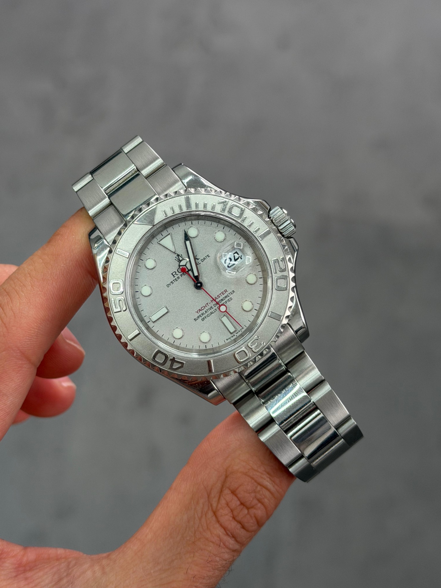 Rolex Yacht-Master 40 steel and platinum